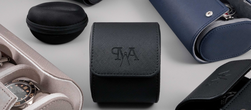 Pozadí kategorie s pouzdrem na hodinky